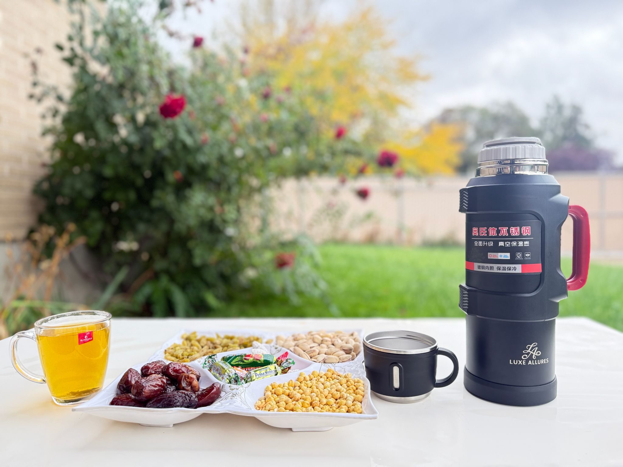 101oz Stainless Steel Thermos Bottle – Double Wall Vacuum Flask | Keeps Drinks Hot or Cold for 24 Hours | Perfect for Truck, Uber & Lyft Drivers, Camping & Trave