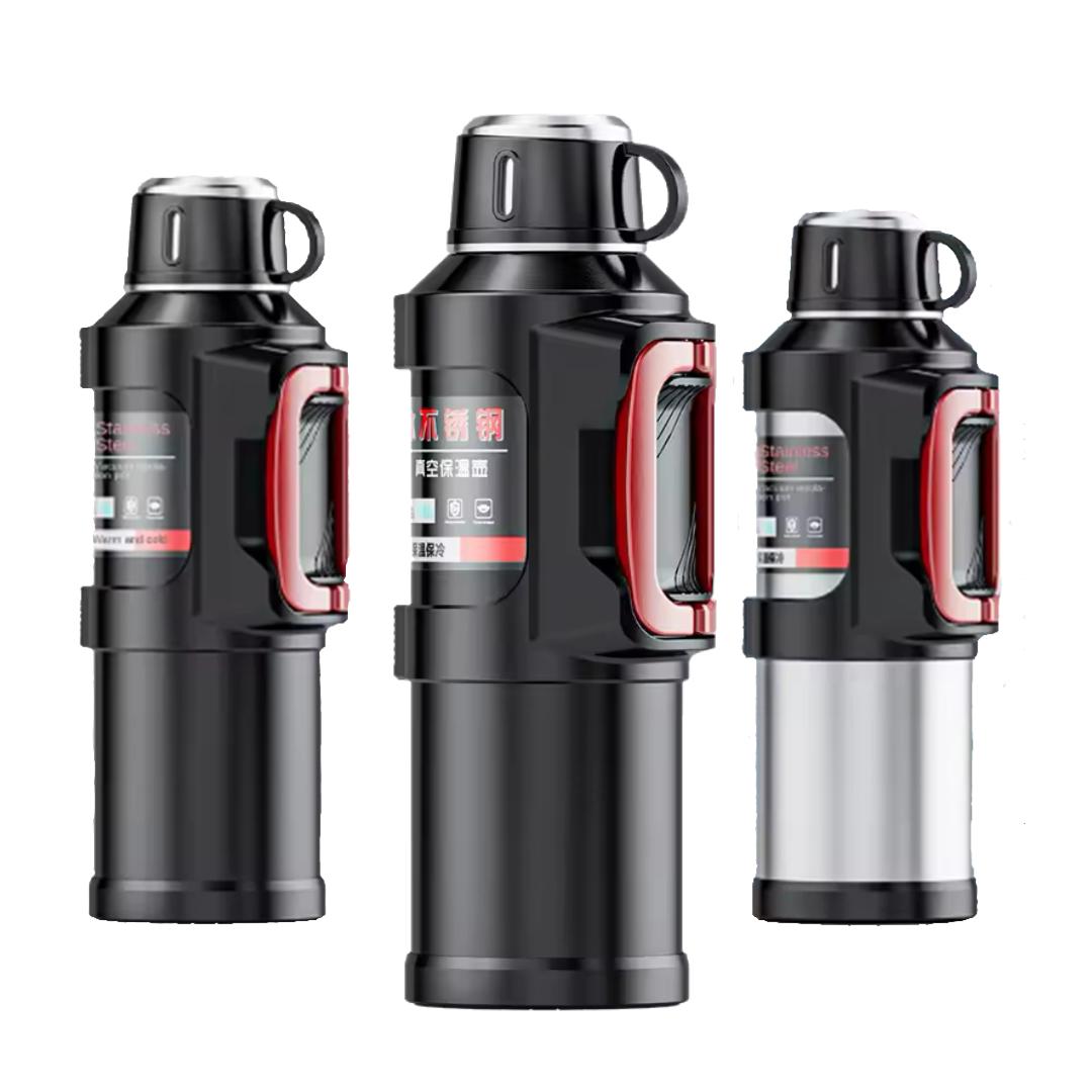 68oz Stainless Steel Thermos Bottle – Double Wall Vacuum Flask | Keeps Drinks Hot or Cold for 24 Hours | Perfect for Truck, Uber & Lyft Drivers, Camping & Trave