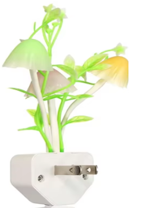 Magical Mushroom LED Lamp – Colorful Light Sensor Glow
