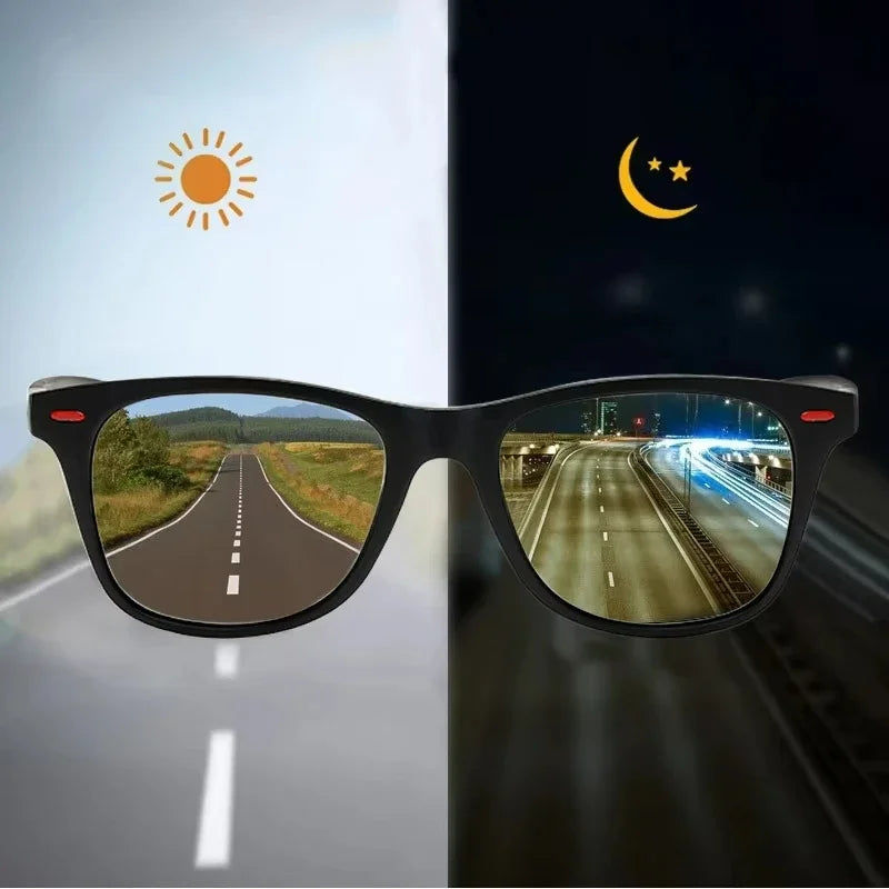 Men's Polarized Night Vision Sunglasses – PC Frame