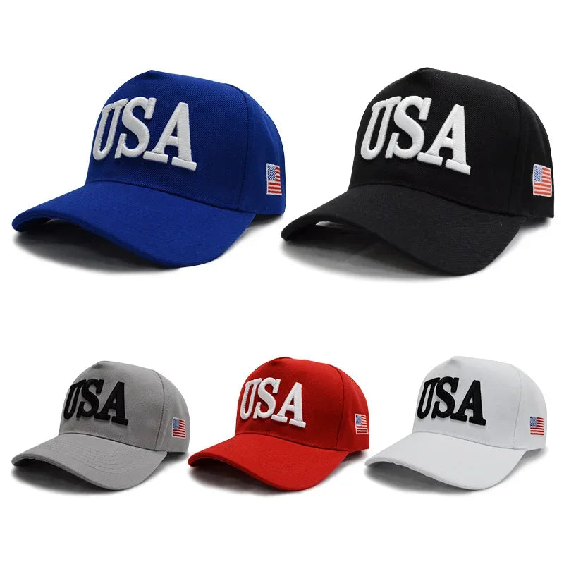 Trump Embroidered Snapback – Adjustable Cap